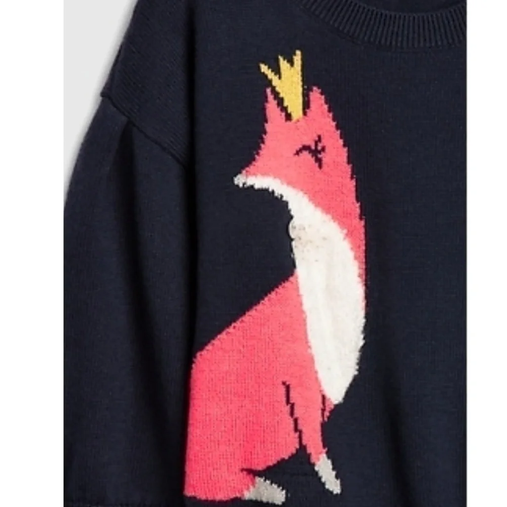 Gap Kids Fox Sweater NWT